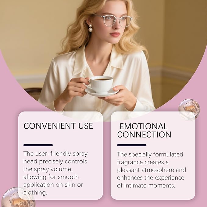 Hair Perfume for Women - Gentle Daily Hair & Body Mist, Natural and Elegant Fragrance Spray for Hair & Skin, Long-Lasting Hair Scent, Portable Hair Perfume Mist, 50mL/1.69 Fl Oz
