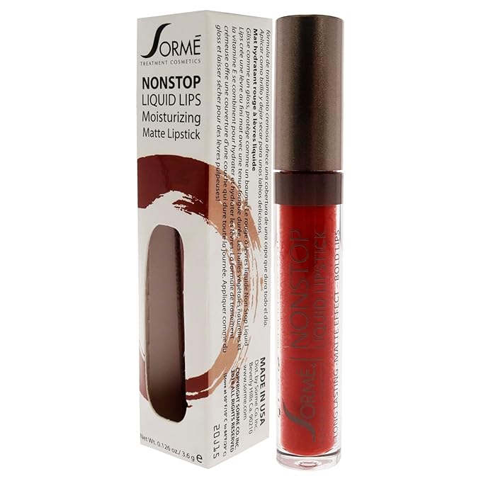 Sorme Cosmetics Nonstop Liquid Lipstick, OMG