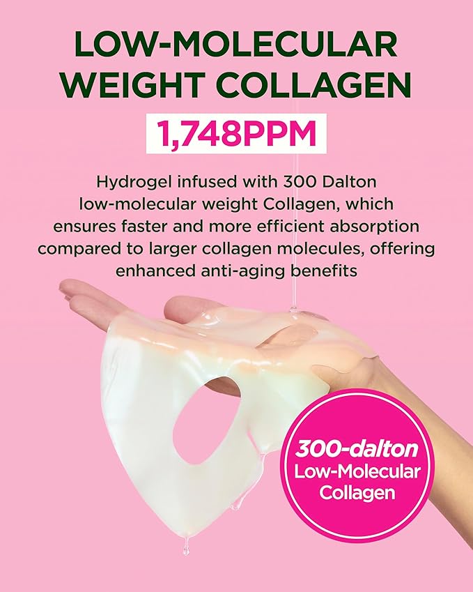 CKD Retino Collagen Boosting Hydrogel Face Mask (1ea) - Korean Overnight Jelly Mask for Glass Skin, Deep Moisturizing, and Pore Minimizing with Retinal & Low Molecular Collagen. Korean Skin Care