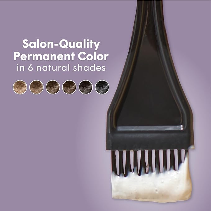 dpHUE Root Touch-Up Kit, Medium Brown - Permanent Hair Color for Gray Coverage - Includes Two Applications - Paraben, SLS & SLES Sulfate Free - Leaping Bunny Certified