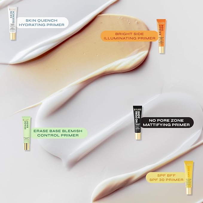 Milani Face Primer for Makeup - Erase Base Blemish Control Primer with 2% Salictlic Acid to help Control Blemishes, 1.0 Fl. Oz