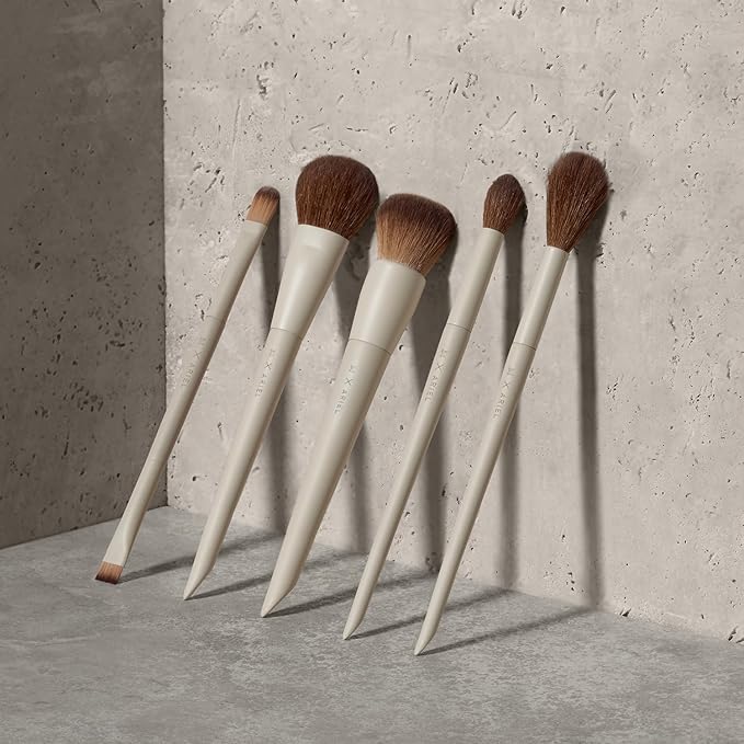 Morphe x Ariel Cheek Essentials Duo - Makeup Brush Set Including A58 Signature Cream Contour & A22 Blush Brushes for Seamless Definition and Color Application (2 Piece Set)