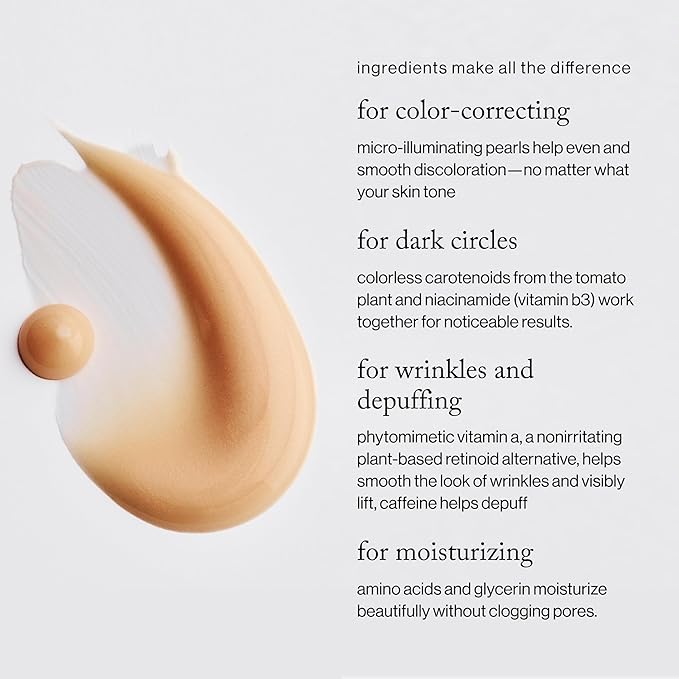 goop Beauty Vitamin C Eye Cream | Color Correcting Cream for Dark Circles | Helps Smooth Wrinkles & Depuff Eyes | 0.5 fl oz
