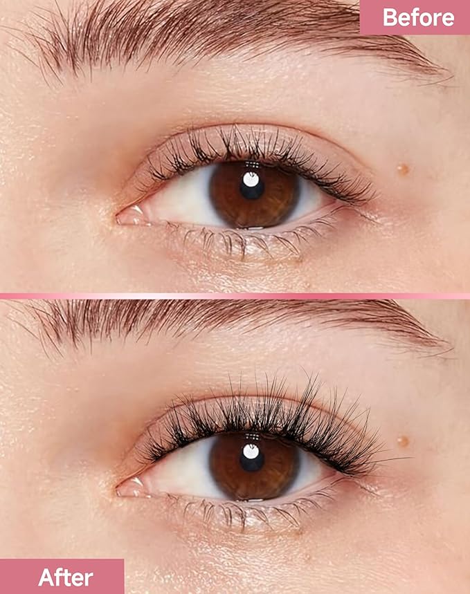 Frihappy Mink Eyelashes Fluffy Lashes Cat Eye Lashes Natural Eyelashes Wispy Lashes Fake Eyelashes False Lashes Mink Lashes FRH-305