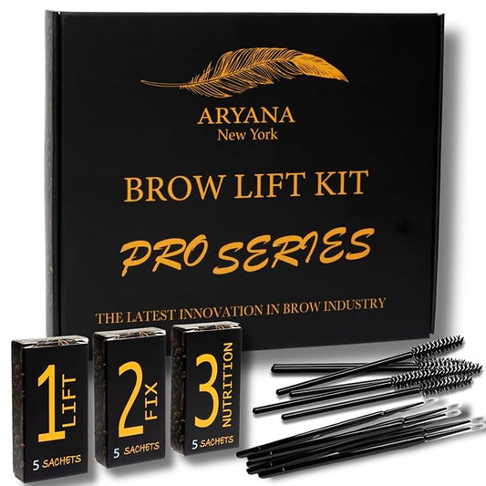 ARYANA NEW YORK Eyebrow Lamination Kit Professional | At Home DIY and Salon Use brow lamination kit | Instant Lift For Fuller Eyebrows | Brow Lift Sachet Professional Series