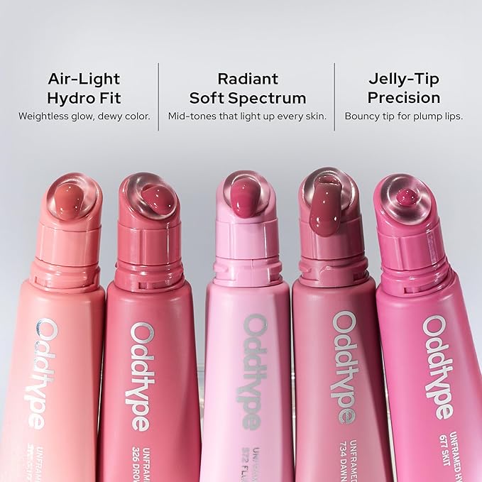 Unframed Hydro Blow Tint – 326 Drowsy | Hydrating Gloss Lip Tint | 0.3 fl oz / 9 g | Korean Beauty