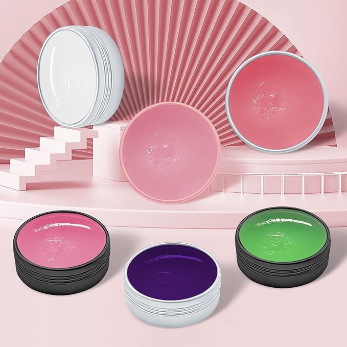 Libeauty Lash Glue Balm Lash Lift Adhesive 0.71Oz/20G Strong Sticky Fruit Flavor Eyelash & Eyebrow Perm Glue Balm for Long Lasting Individual Brow Lamination Gel