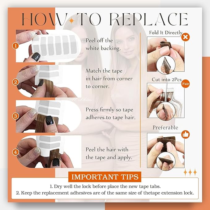Full Shine Tape in Remy Hair Extension Color 18 Ash Blonde Highlighted 613 Bleach Blonde Hair Extensions Tape ins 14 Inch Double Sided Skin Weft Tape ins Human Hair Extensions 50g Seamless Hair 20Pcs