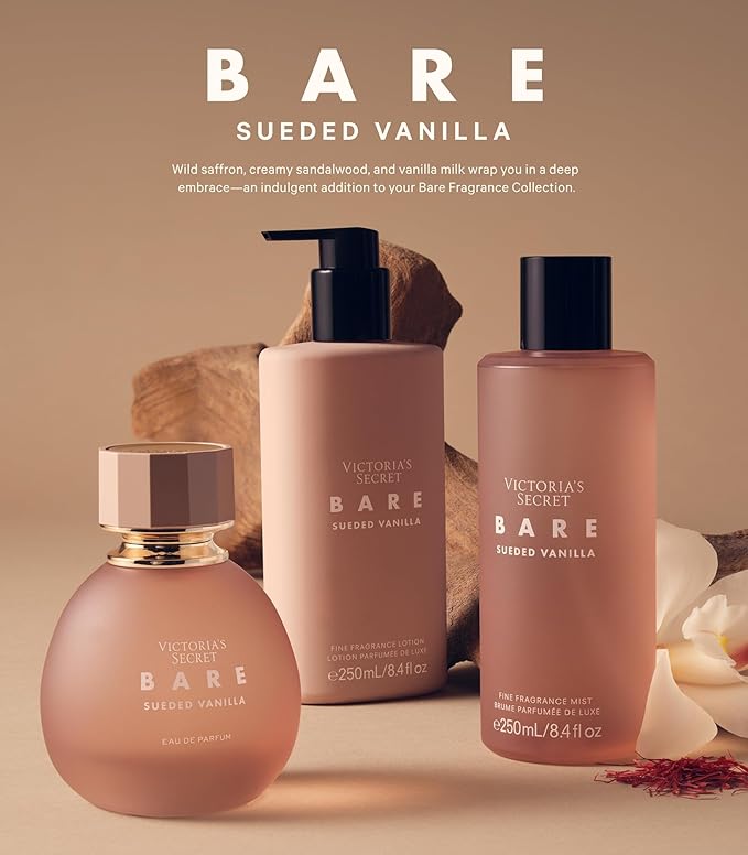 Victoria's Secret Bare Eau de Parfum, Sueded Vanilla - 3.4 fl oz