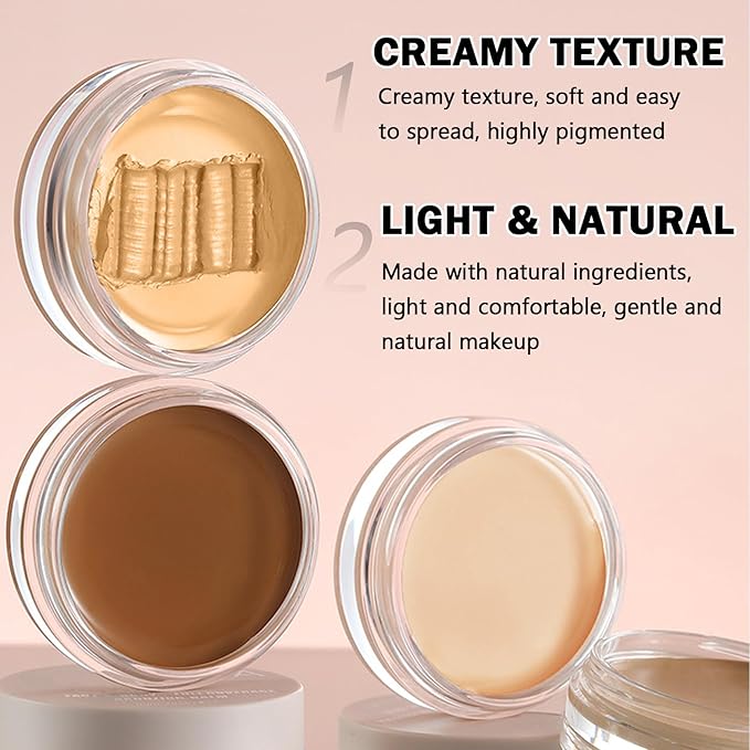 Under Eye Concealer for Dark Circles Color Correcting,Pro Concealer Full Coverage Tattoo Cover up Makeup,Under Eye Brightener,Long-lasting Corrector de Ojeras (10 Buttercream)
