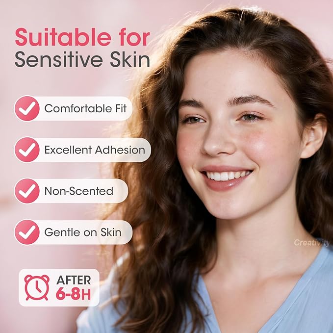 Pimple Patches for Face, 320 Counts 5 Sizes Large Patches, Hydrocolloid Blemishes Patch, Spot Dots Cover for Body, Chin, Cheek Zits & Blemish & Breakouts