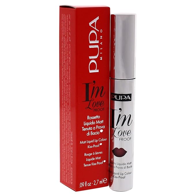 Pupa Milano I Am Love Proof Matt Liquid Lip Color - 005 Glam Mauve for Women - 0.09 oz Lipstick