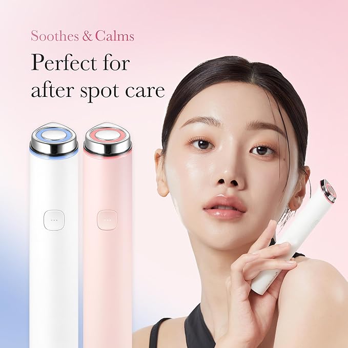 medicube Mini Booster Pro White | Affordable At-Home Facial Skin Care Tool for Beginners - Portable Glow Booster for Glass Skin, Boosting Skin Care Absorption, Skin care for teens, Korean Skin Care