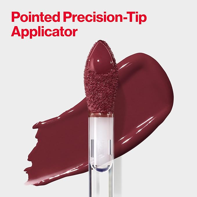 Revlon ColorStay Satin Ink Liquid Lipstick, Longwear Rich Lip Colors, Formulated with Black Currant Seed Oil, 021 Partner in Wine, 0.17 fl oz