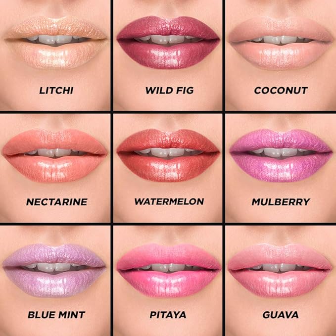 L’Oréal Paris Makeup Colour Riche Plump and Shine Lipstick, for Glossy, Radiant, Visibly Fuller Lips with an All-Day Moisturized Feel, Nectarine Plump, 0.1 oz.
