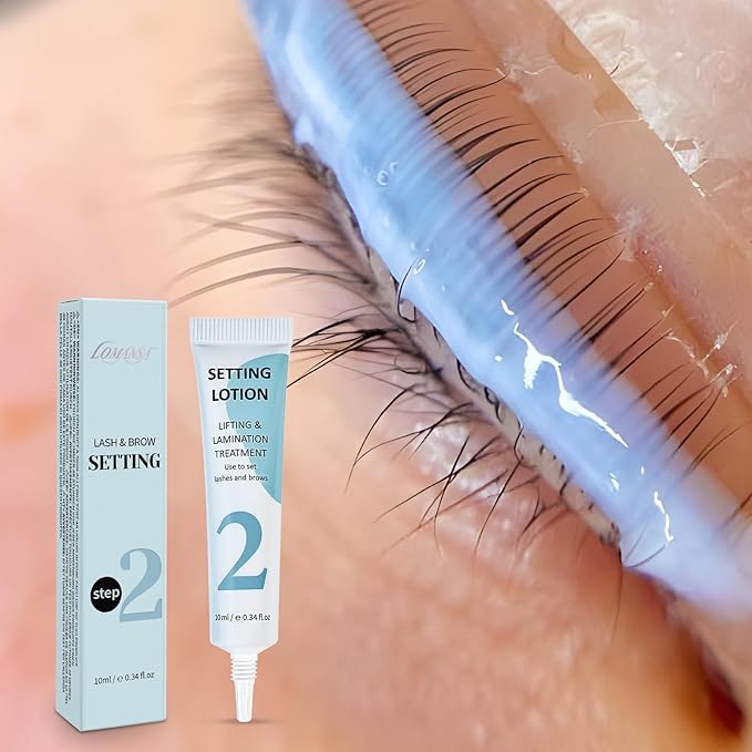 Lash Setting Lotion Lomansa Korean Lash Lift Tube Design Eyebrow Lamination Eyelash Lift Eye Lash Perm - 10ml