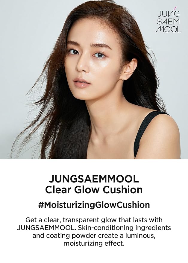 [JUNGSAEMMOOL OFFICIAL] Essential Skin Nuder Cushion Mini (02 Fair Light) | SPF50 Broad Spectrum