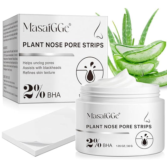 lofuanna Blackhead Remover, Nose Pore Strips Deep Cleansing Black Head Remover Strips Peel off Mask Nose Strips Skincare for All Skin