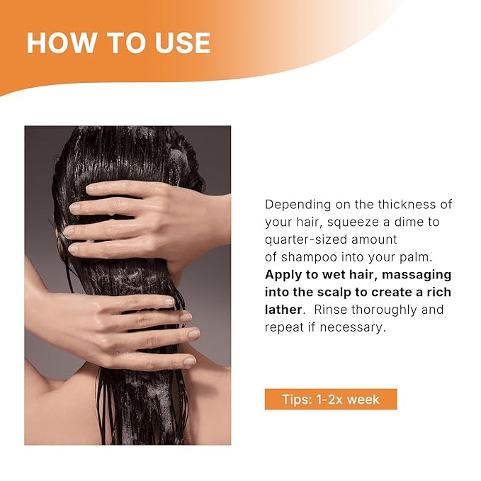 Karseell Deep Clean Clarifying Shampoo for All Hair Types Removes Buildup, Strengthens Hair Cuticle 500ml