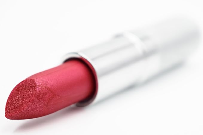 Red Fantasy Pearlescent Shimmering Deep Raspberry Pink Lipstick Color Moisturizing Paraben Free, No Animal Testing & Cruelty Free Lip Makeup Color