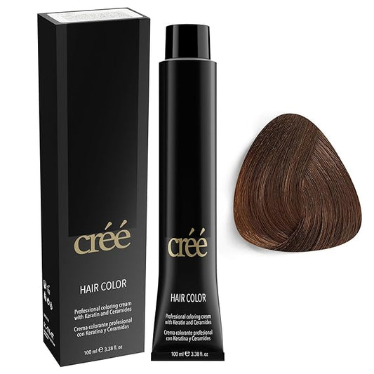 Cree Professional 7.99 - Cinnamon Permanent Hair Color - Long Lasting, Rich Vibrant - Gray Coverage 100ml - 3.4 fl.oz.