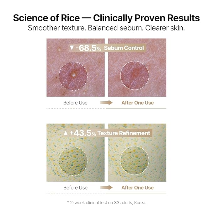 MIDHA RICE BRAN SCRUB FOAM 5.07fl.oz/150ml, Deep Cleansing, Pore-Purifying, Gentle Exfoliating – Soft Micro-Foam Face Wash with Balanced pH & Hydrating, Nourishing Care