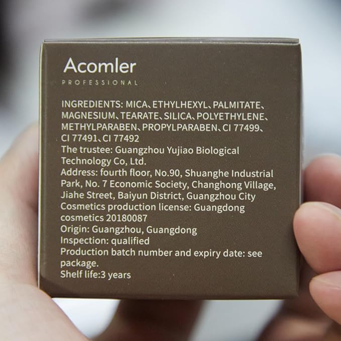Acomler Instantly Root Cover Up Hairline Shadow Powder for Thinning Hair, Grey Hair, Eyebrows, Beard Lines, and Bald Spots (Coffee)