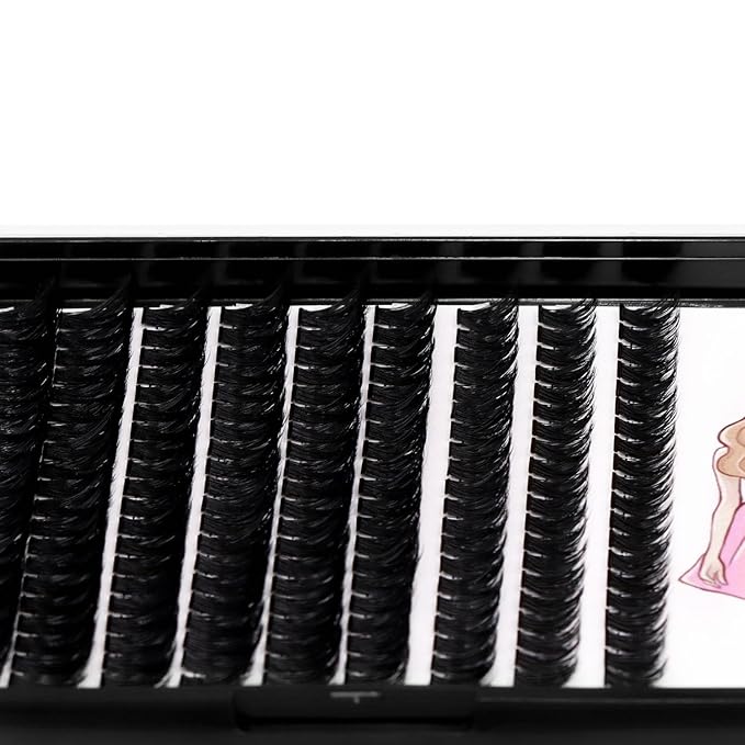 8-22mm to Choose 20D/40D/60D/80D/100D Individual False Eyelashes Makeup Cluster Eyelashes Thickness 0.07mm D Curl Natural long Black Soft 3D Eye Lashes Extensions (100D-10-12-14-16MM Kit)