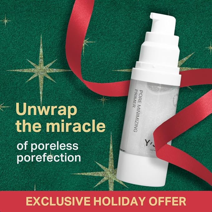 Y’OUR Pore Minimizer Velvet Veil Primer | Long-Lasting Wear & Oil Control | Blurs Pores & Brightens Skin for a Smooth, Flawless Photo Finish | 2-in-1 Protective Multi-Vitamin Moisturizer & Makeup Base
