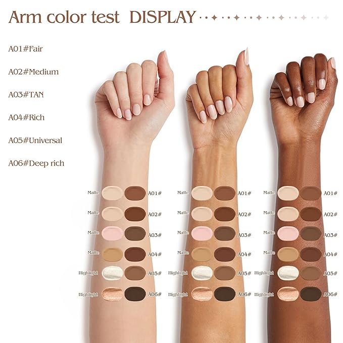 Contour Highlighter Stick，2-in-1 Dual-Ended Cream Bronzer & Highlighter Sticks Pen for Face Body Contouring Makeup- Buildable，Waterproof, Easy to Apply Suitable for Beginners，02Nude + Light Beige
