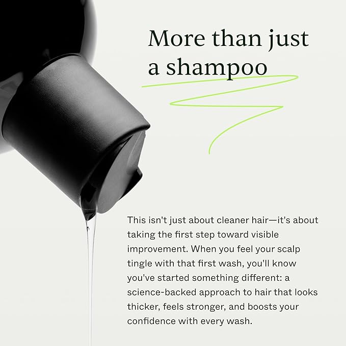 Scandinavian Biolabs Bio-Pilixin® Shampoo For Men | Strengthens Hair, Helps Greasiness, Balances Scalp, Eucalyptus Aroma, Dermatologically Tested, Made in Denmark, 250 mL/ 8.8 Oz