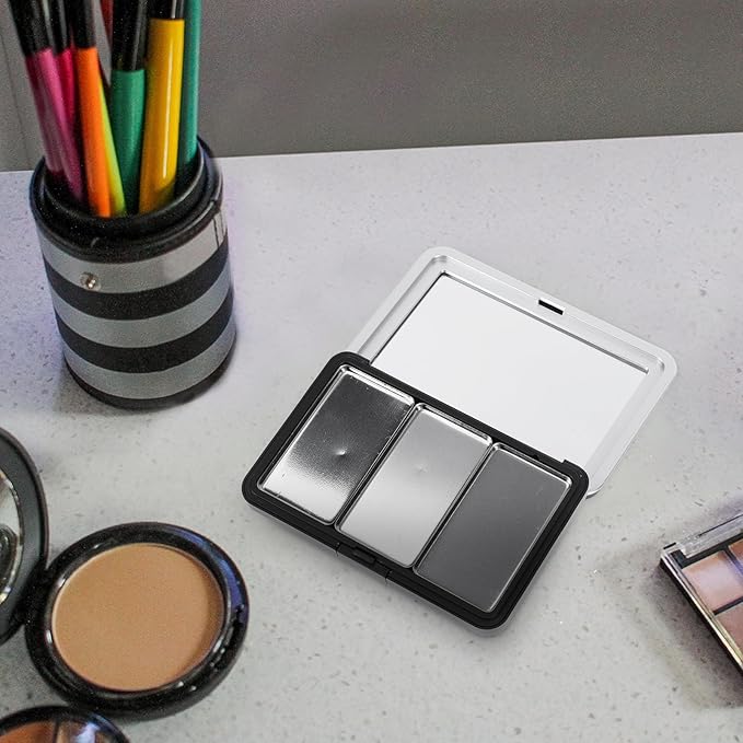 Luxshiny Empty Eyeshadow Palette: Refillable Magnetic Makeup Palette with Mirror for Eyeshadow Powder Blush Lipstick Highlight - Compact Travel Size