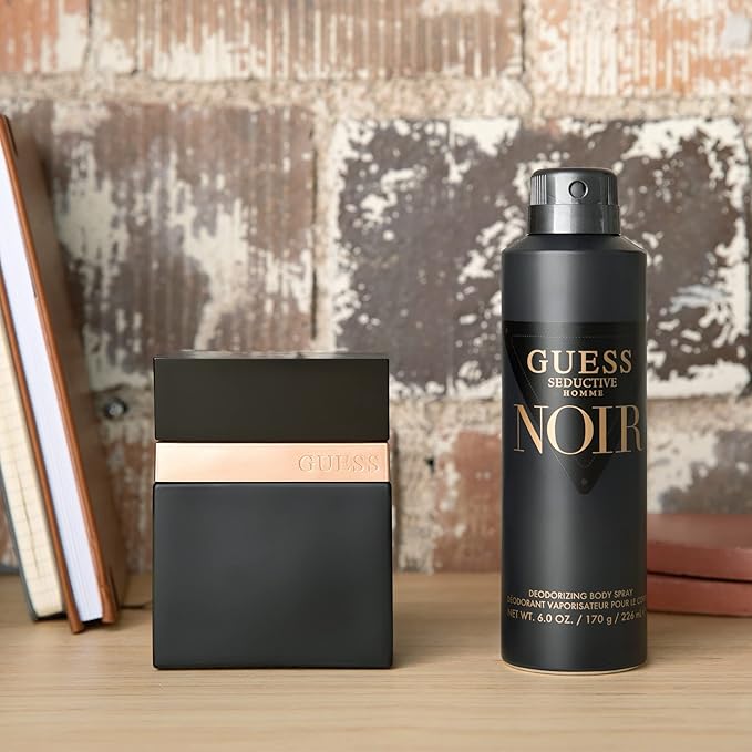 Guess Seductive Homme Noir Men Body Spray 6 oz