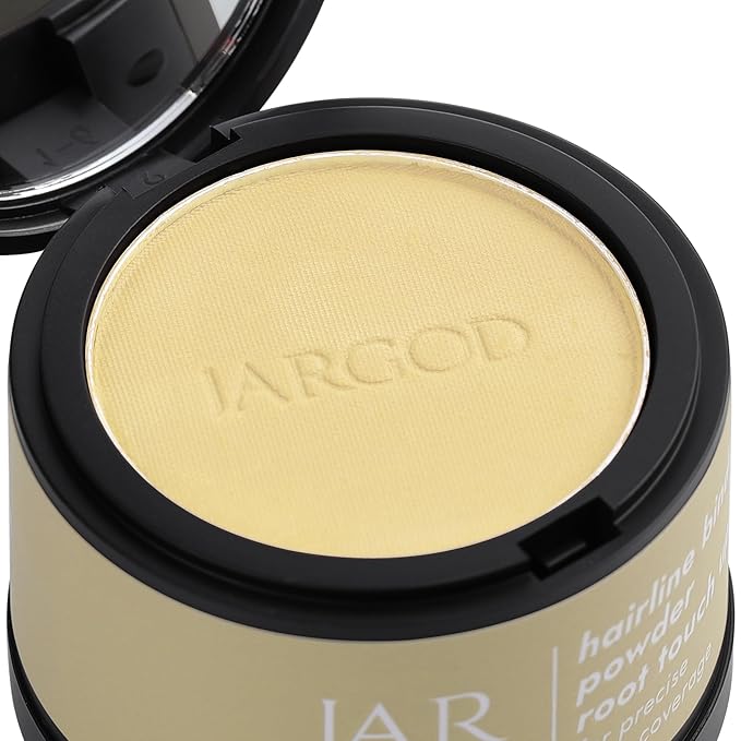 Root touch up powder Hairline Powder for root cover up temporary root concealing powder for Women & Men, for instant gray hair cover up (Light Blonde, 0.14 Ounce (Pack of 2))