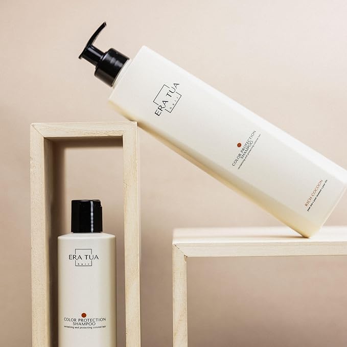 Rich Cocoon Color Protection Shampoo | Dutch Made & Formulated | Color Safe for Color Treated Hair | Premium Cozy Scent of Warm Wood, White Amber & Jasmine | 250 ml