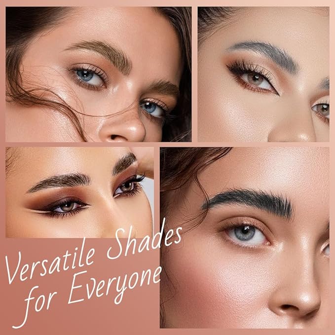 Microblading Eyebrow Pen, 2026 New Waterproof Eyebrow Pencil, Eye Brow Pen with 4 Tip, Long-lasting Natural Eyebrow Makeup Fine Stroke Magic Eyebrow Pencil Stay on All Day (Light Brown)