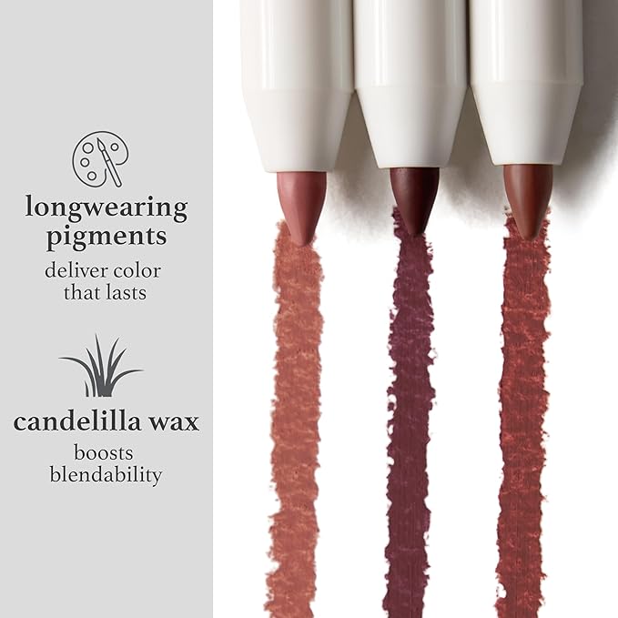 Julep With a Trace Retractable Creamy Long-Lasting Lip Liner, Clear As Day