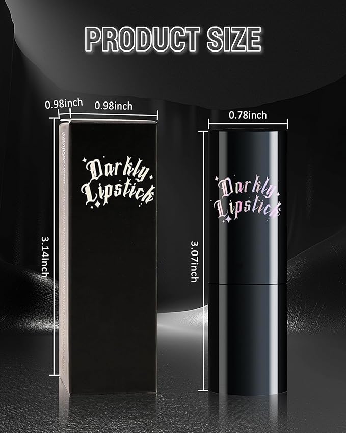 Plum Lipstick,Long Lasting Lipsticks, Hydrating Matte Velvet Lip Stick,Intense Lip Color Non Stick Waterproof&Smudge Proof Lipsticks,Facial Beauty Plum Berry Lipstick Make up for Halloween Party-09