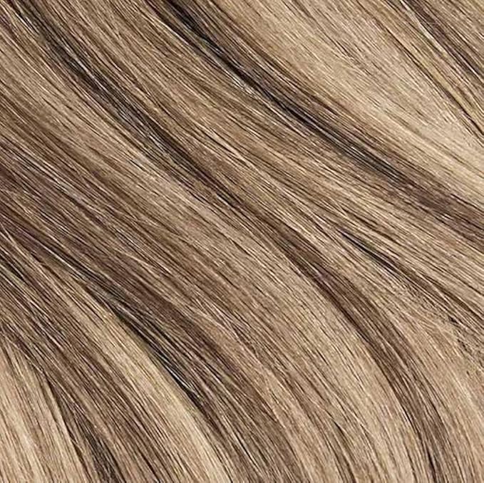 Luxy 100% Remy Human Hair, Classic 160g Clip-In Hair Extensions - 10 Wefts Multi-Dimensional Color for Natural Blending, Adds Volume & Length, Easy Apply & Remove 20" Dimensional Natural Blonde