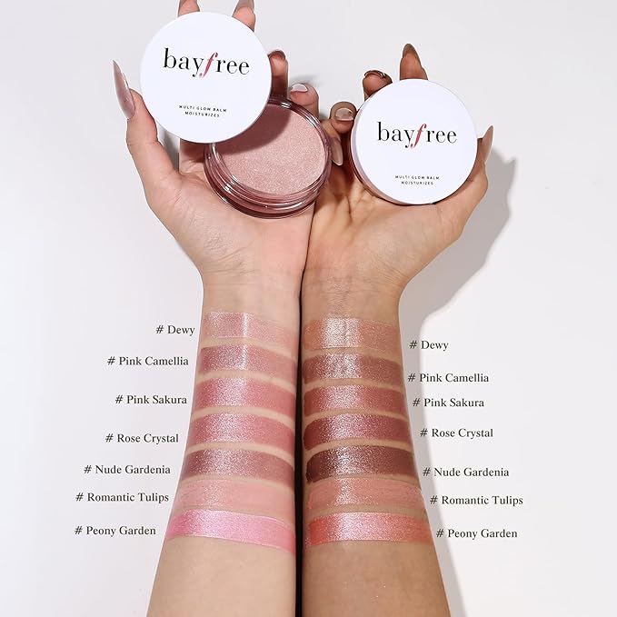 bayfree Multi Glow Balm, Cream Blush for Cheeks, Blush Balm Face Makeup, Radiant Finish, Hydrating, Creamy, Lightweight & Blendable Color, Face Makeup.63 Oz