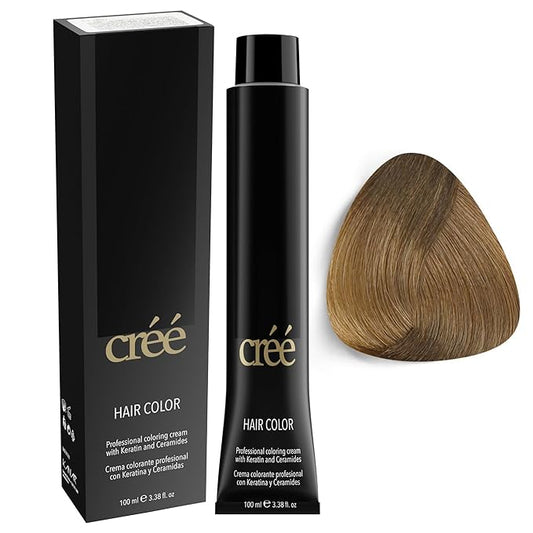 Cree Professional 8.01 - Cold Light Blond Permanent Hair Color - Long Lasting, Rich Vibrant - Gray Coverage 100ml - 3.4 fl.oz.
