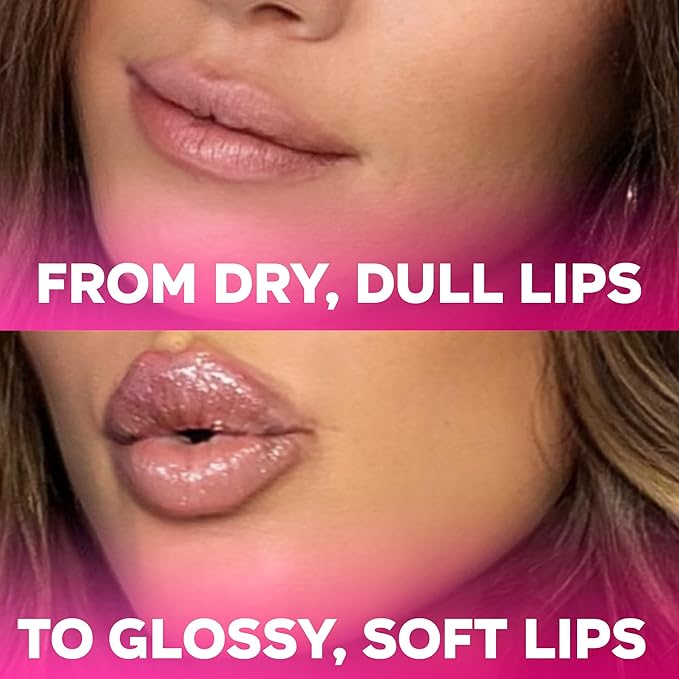 Clear Lip Gloss for Women – Non-Sticky, Vitamin Infused & Tocopherol – Long Lasting, High Shine, Clean Formula –Clear Lipgloss, 1 Pack