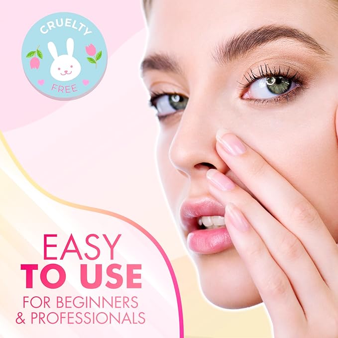 Lash Lift Kit & Eyebrow Lamination Kit, 2-in-1 Solution, At-Home Brow Lamination, Beginner/Professional, Eyelash Lift, Lasts 6-8 Weeks, 15 Applications, DIY Brow & Lash Perm - BLK3