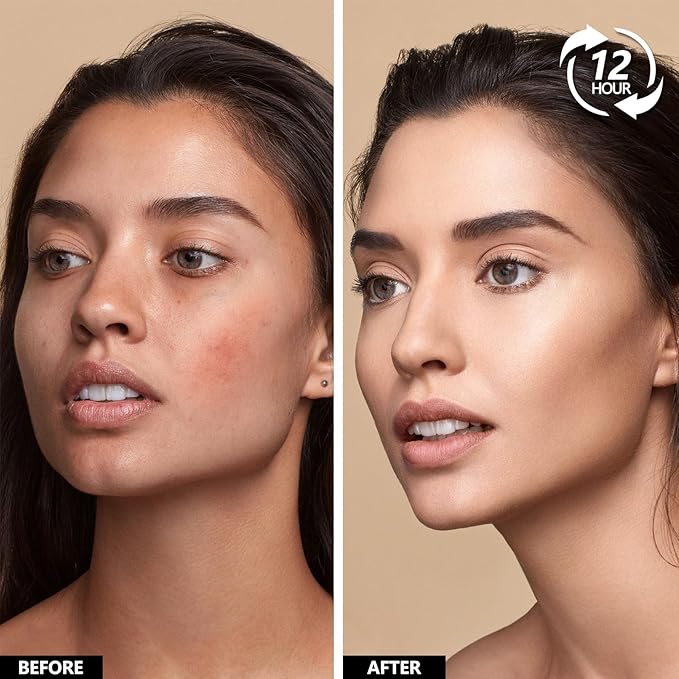 Anglicolor Mushroom Head Air Cushion CC Cream Full Coverage,Face Makeup Cushion Foundation Long Lasting,BB Cream Even Skin Tone for Oily & Combination Types (#01 Porcelain)