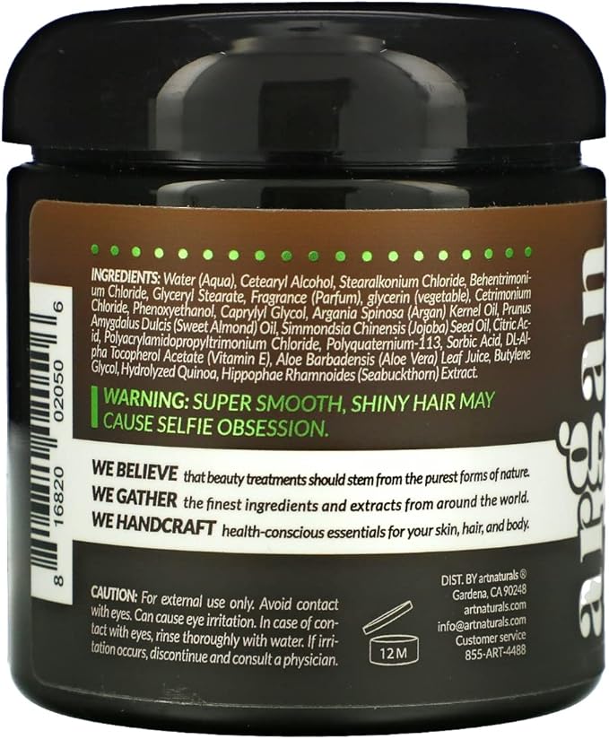 Artnaturals Argan Hair Mask, 8 Ounce