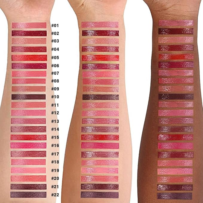 Kaely Longwear Shine Lipstick for Women, Highly Pigmented Liquid Lip Color Makeup, Non-Transfer Lip Gloss Stain Waterproof Smudge Proof 24 Hour, Glossy Finish, Vegan & Cruelty-free, 14 WITTY