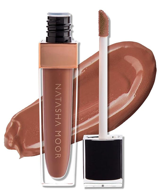 NATASHA MOOR: Molten Matte Liquid Lipstick - Long-Lasting, Hydrating, Matte Finish with Moisturizing Vitamin E - Waterproof, Kiss-Proof, Cruelty-Free - 12-Hour Stay Power - FREEDOM
