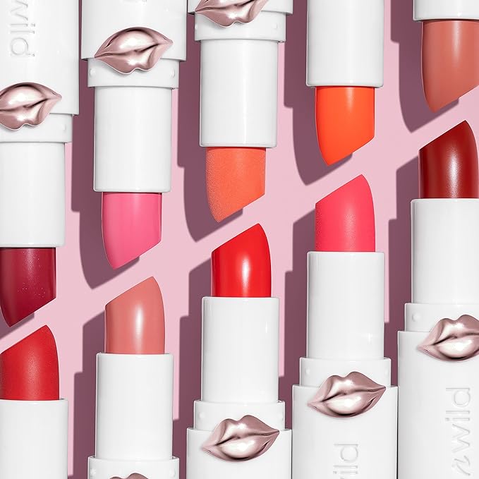 wet n wild Lipstick Mega Last High-Shine Lipstick Lip Color Makeup, Pink Mad for Mauve (Pack of 2)