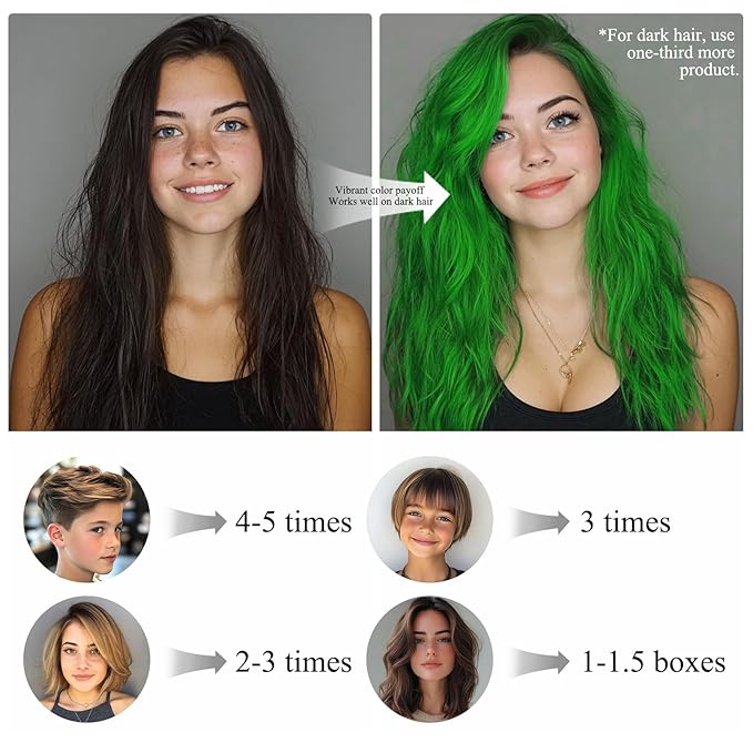Green Temporary Hair Dye Wax Natural Instant Hair Color Wax Pomades 4.23 oz, Hair Styling Clay for Party, Cosplay, Halloween, Christmas