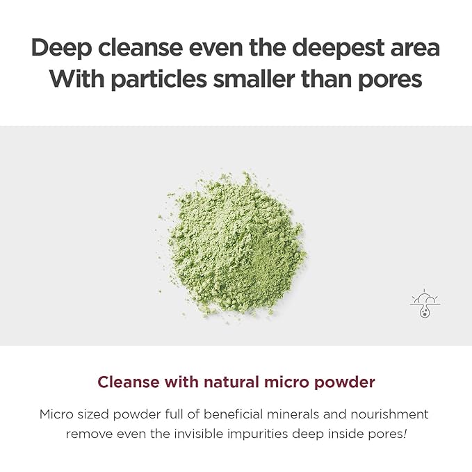 MANYO Deep Pore Cleansing Soda Foam, Gentle Face Wash, Hydrating Face Wash with Green Tea, Pore Cleaner, Facial Cleanser, Korean Skin Care, 5.0 fl oz (150ml)